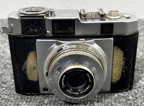 Vintage tower camera 50mm - tower,